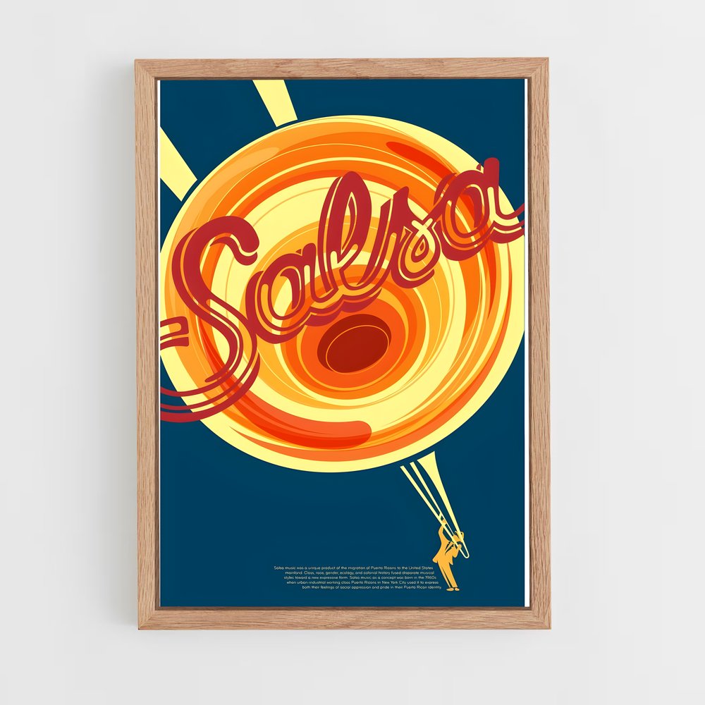 Poster Fiesta ensoleillée – affiche Danse (vue 4)